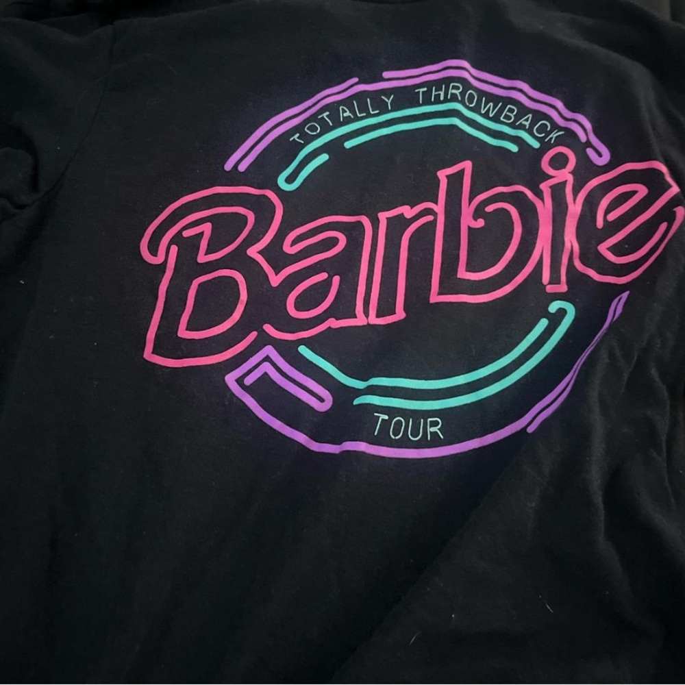 Barbie Totally Throwback Tour Shirt - Black and Pink